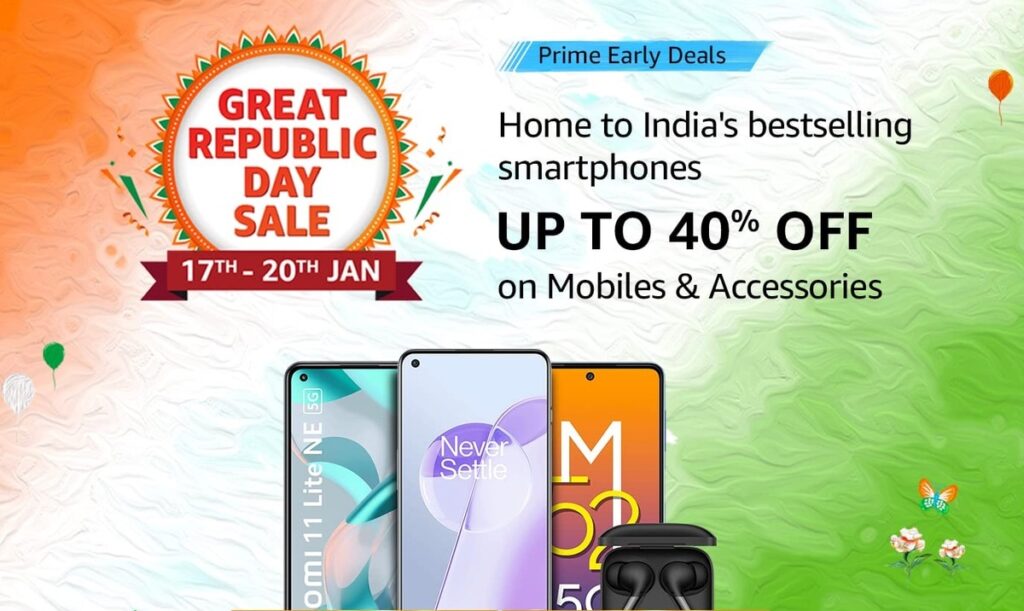 Amazon Great Republic Day Sale 2022: स्मार्टफोन, स्मार्ट TV पर दमदार छूट